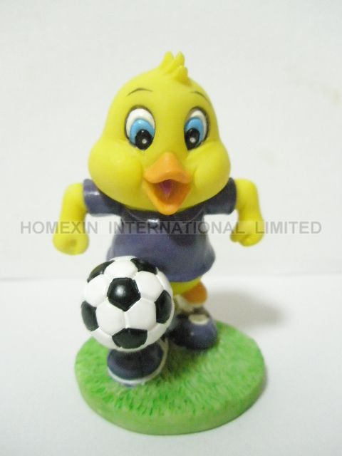 Mini Duck Football Design Decoration