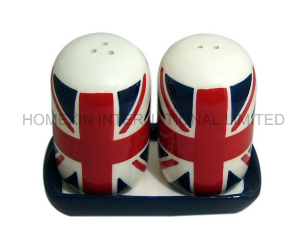 England Flag Salt&Pepper Holders