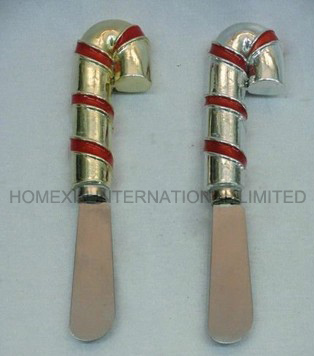 Christmas Candycane Butter Spreaders