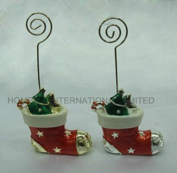 Christmas Stocking Namecard Holder